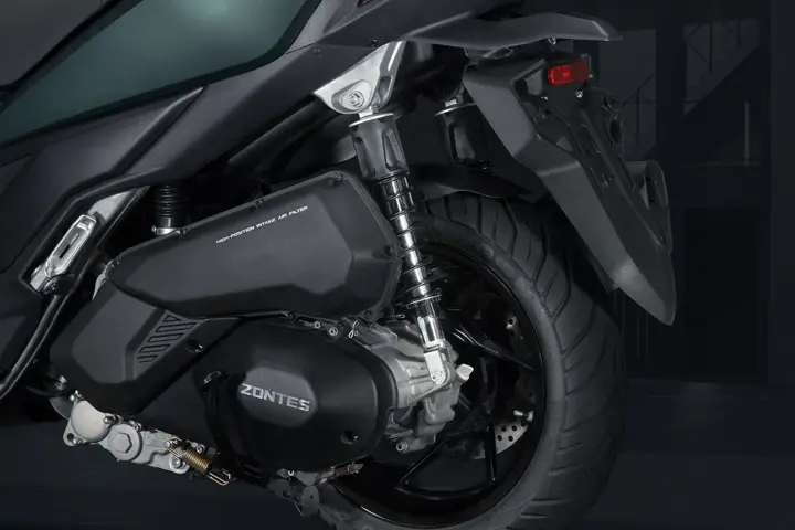 Motor i stražnji amortizer Zontesa 125X