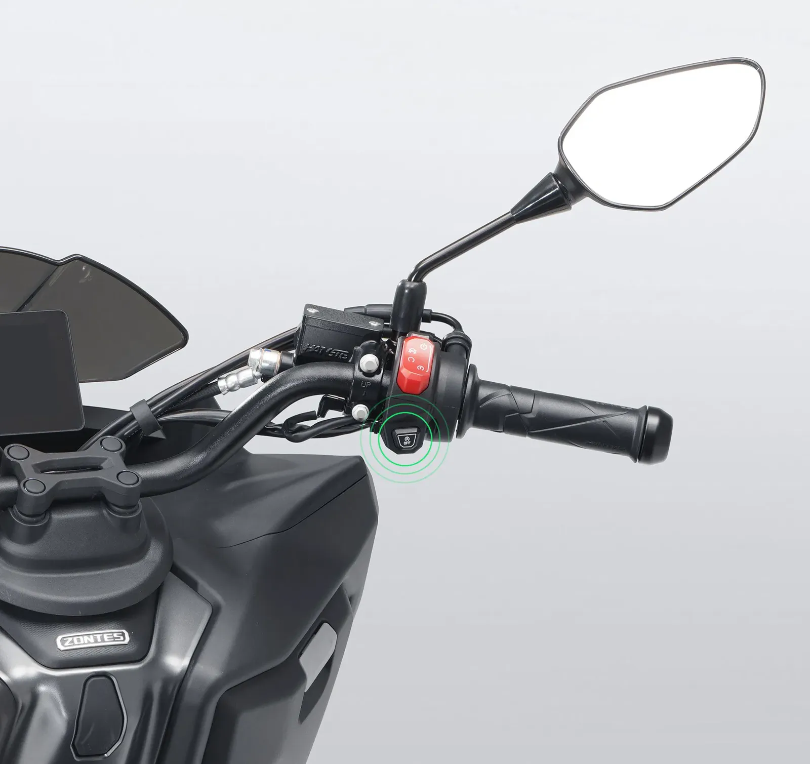 Keyless tipka na upravljaču Zontesa 125X